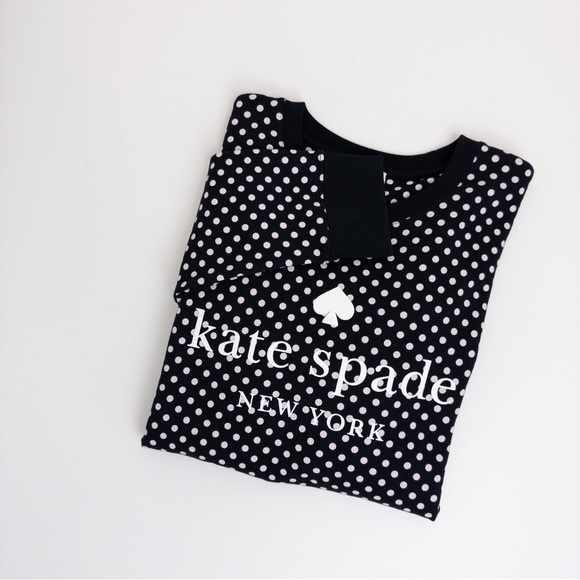 Kate Spade New York . Polka Dot Sweatshirt - Picture 3 of 7